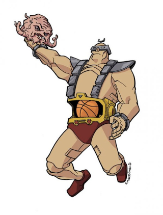 Illustration for article titled A Gallery Of '80 Cartoon Supervillains Schooling You At Basketball
